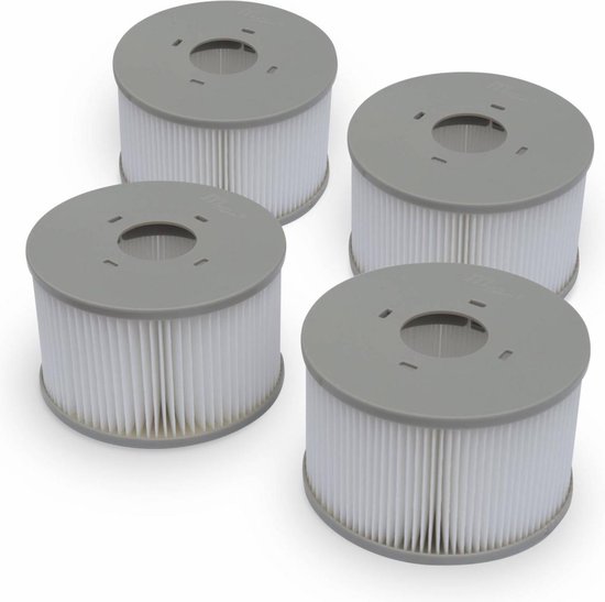 KGC Vervangende filterpatronen voor MSP-filter, 6 stuks vervangingsfilters compatibel met Whirlpool MSpa modellen vanaf 2020, filterpatroon, waterfilter voor opblaasbare zwembaden, hete onderzeeërs