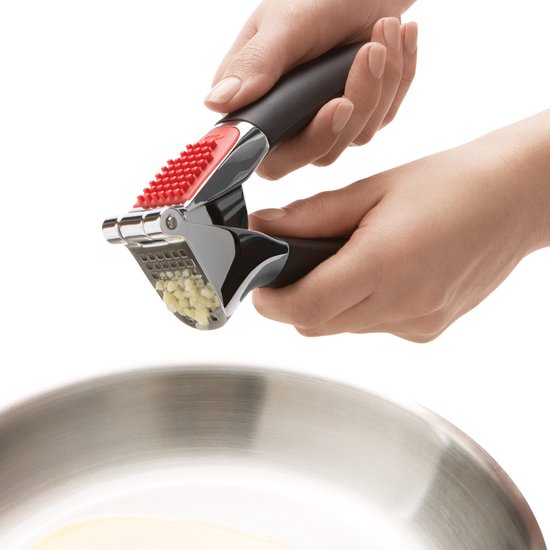 OXO - Knoflookpers - Zilver/Zwart