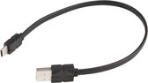 Akasa AK-CBUB43-03BK câble USB 0,3 m USB 2.0 USB A USB C Noir
