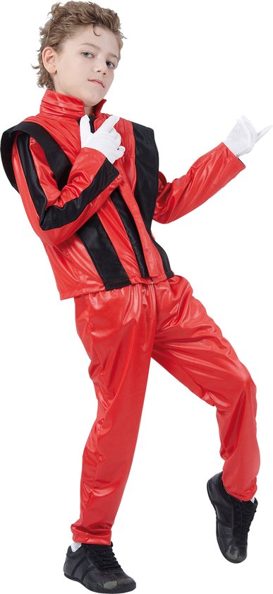 Michael Jackson outfit voor jongens - Verkleedkleding - 122/134 | bol.com