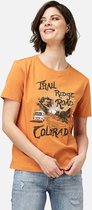 Silvercreek  Remi T-shirt  Vrouwen Orange
