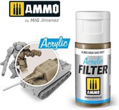 AMMO MIG 0828 Acrylic Filter Sand Grey - 15ml Effecten potje
