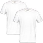 T-shirts Regular Fit Ronde Hals 2Pack White (02001014 - 100)