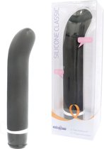 Seven Creations Vibrator Love Toy Silicone Classic G-Vibe Zwart