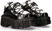 New Rock Plateau sneakers -39 Shoes- M-106-S119 Zwart/Wit
