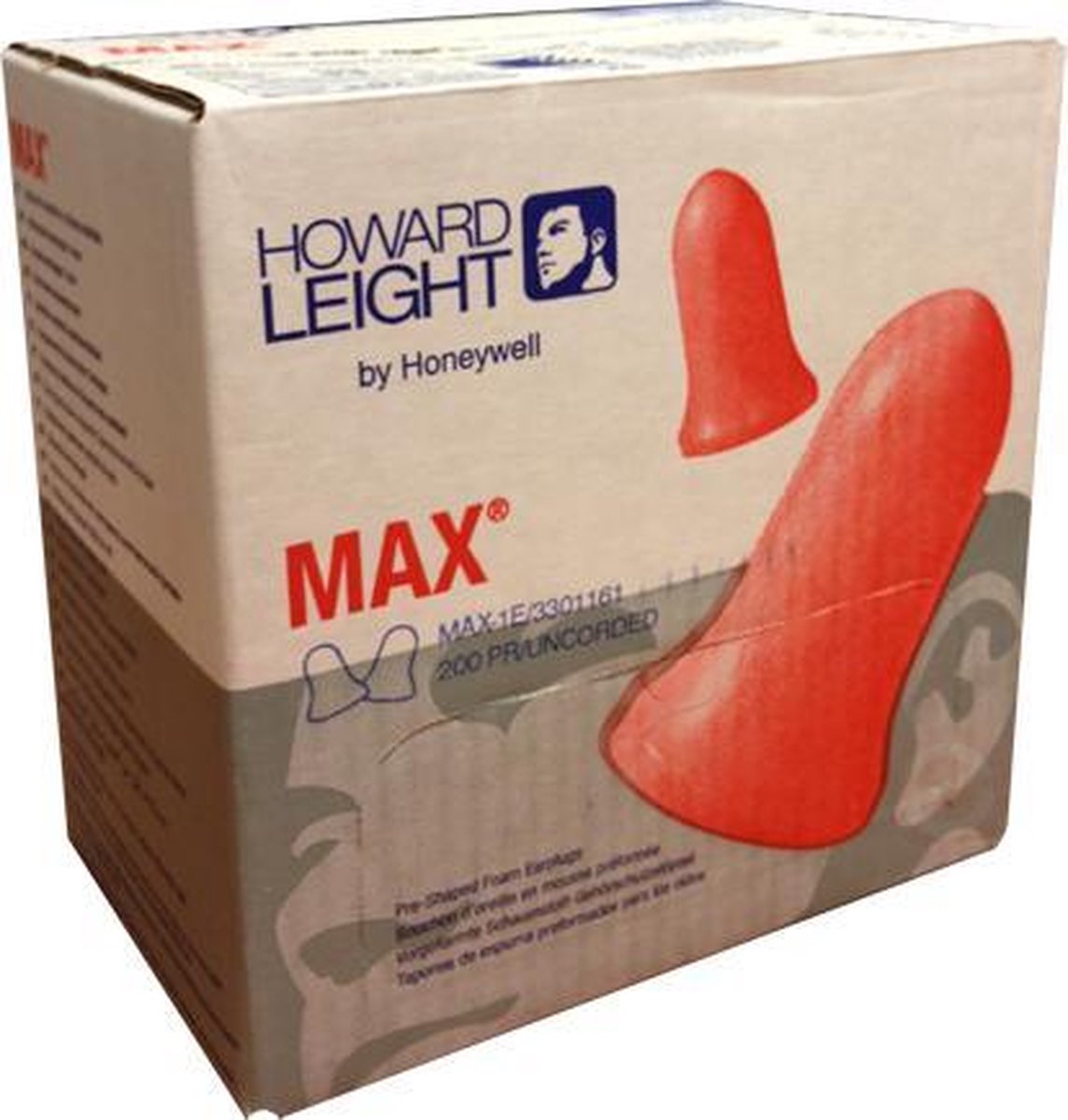Howard Leight Max hoge demping 37dB - slapen - studeren - werken