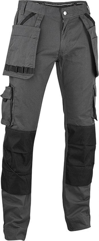 ACE Constructor plus Herenwerkbroek kort - Herenwerkbroek met cargozakken & elastische tailleband voor de zomer - Marineblauw - 54