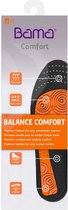 Bama Balance Comfort voetbed, premium binnenzool voor meer comfort bij elke stap, unisex, bruin - 42