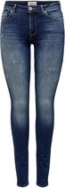 Only Jeans Onlshape Life Reg Sk Rea703 15234885 Dark Blue Denim Dames Maat - W32 X L30