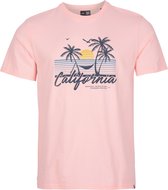 O'Neill T-Shirt CALIFORNIA BEACH - Crystal Rose - L