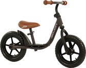 Sajan Loopfiets - Jongens en Meisjes - 2 Jaar - Buitenpeelgoed - Mat-Zwart