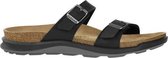 Birkenstock Sierra Dames Slippers Black Narrow-fit | Zwart | Imitatieleer | Maat 42