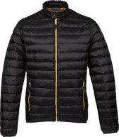 Alvivo Outdoor Jacket Workuta Homme Nylon Zwart/ Jaune Taille S