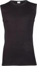 Beeren heren mouwloos shirt katoen - 4XL - Zwart