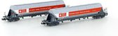 Hobbytrain - 2er Set Silowagen Tagnpps Schweizer Zucker, Ep.vi - HOB-H23475 - modelbouwsets, hobbybouwspeelgoed voor kinderen, modelverf en accessoires