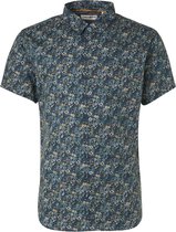 No Excess Overhemd Mannen Indigo Blue, Xxxl