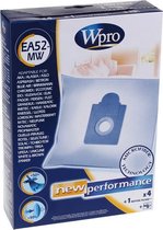 Wpro EA52-MW - Stofzuigerzakken - 4 zakken