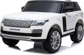 Range Rover Elektrische Kinderauto 2 Zits Wit - Krachtige Accu - Op Afstand Bestuurbaar - Veilig Voor Kinderen
