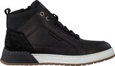 Omoda A0f500e6l_blckom Hoge sneakers - Leren Sneaker - Jongens - Zwart - Maat 34