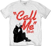 Blondie Heren Tshirt -M- Call Me Wit