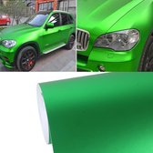7.5m * 0.5m ijsblauw metallic mat ijzig ijs Auto-sticker Wrap Auto Wrapping Voertuig Sticker Motorfiets Vel Tint Vinyl Luchtbel (groen) (groen)