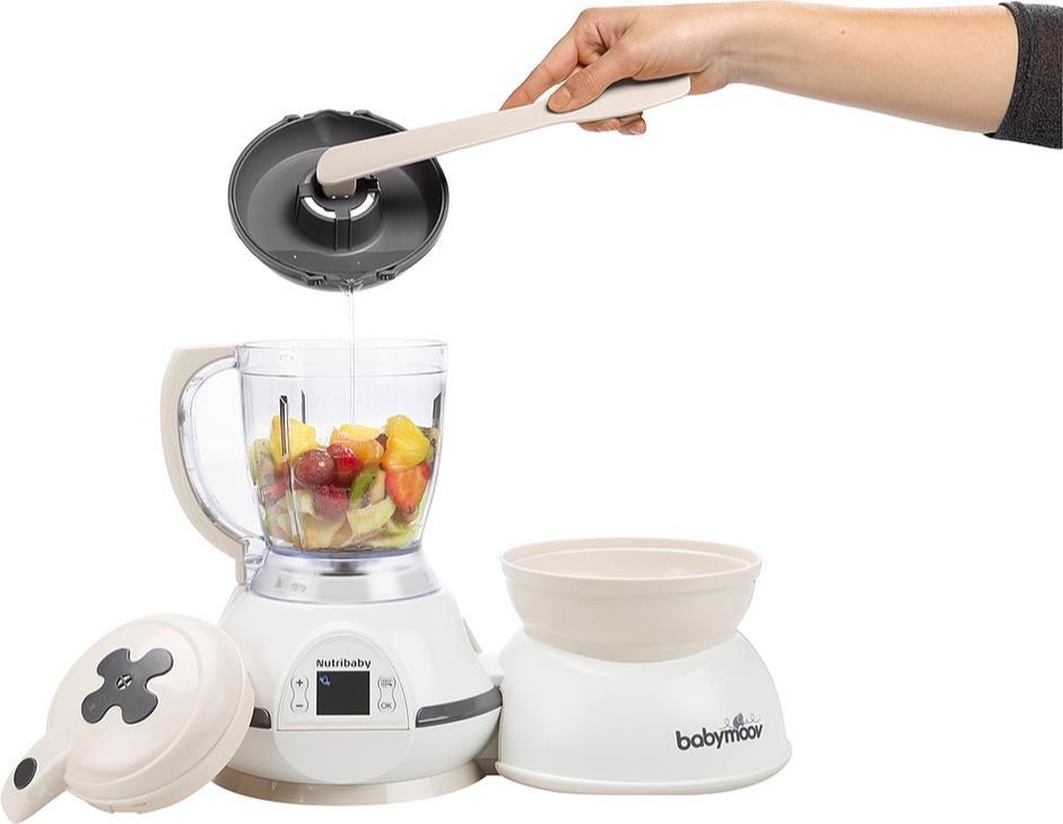 Babymoov Nutribaby Classic Cream 5-in-1 Multifunctional Food Mixer