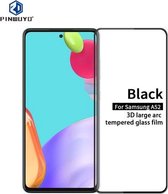 Voor Samsung Galaxy A52 PINWUYO 9H 3D gebogen volledig scherm explosieveilige gehard glasfilm (zwart)