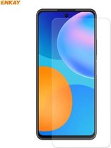 Voor Huawei P Smart 2021 ENKAY Hat-Prince 0.26mm 9H 2.5D Curved Edge Tempered Glass Film
