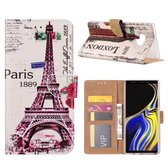 FONU Boekmodel Hoesje Parijs Samsung Galaxy Note 9