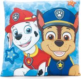 Arditex Kussen Paw Patrol 40 X 40 Cm Microfiber Blauw/rood