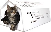 CatTent de tent voor katten - Duurzaam Karton - Hobbykarton - KarTent