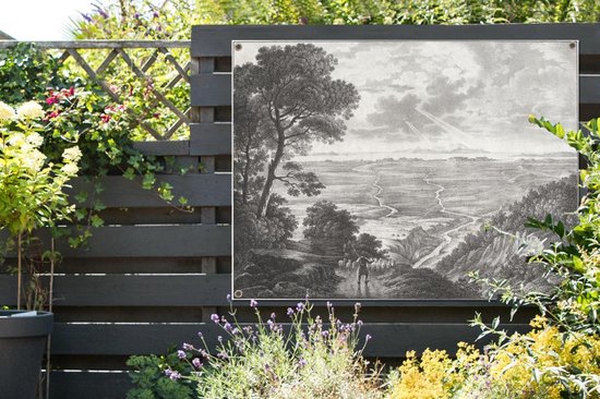 Affiche de jardin - la vue d'Ida sur la Crète - 120x90 cm