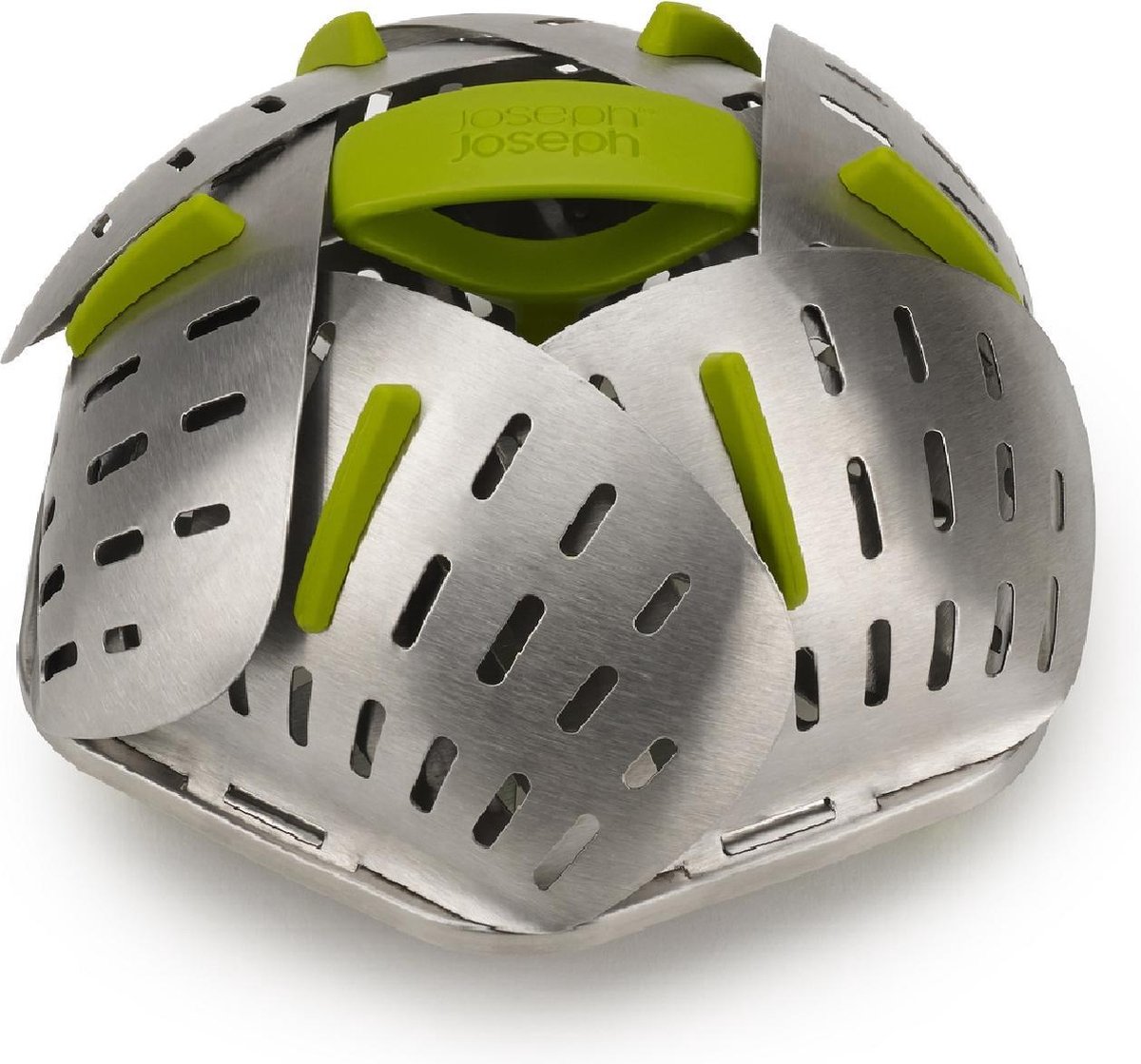 Bloom Steel Stomer Opvouwbaar - RVS - 16 cm - Joseph Joseph