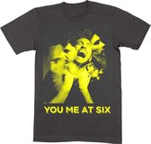 You Me At Six Heren Tshirt -L- Suckapunch Photo Zwart