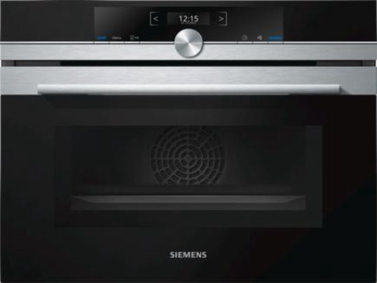Siemens iQ700 CM633GBS1 - Inbouw oven met magnetron