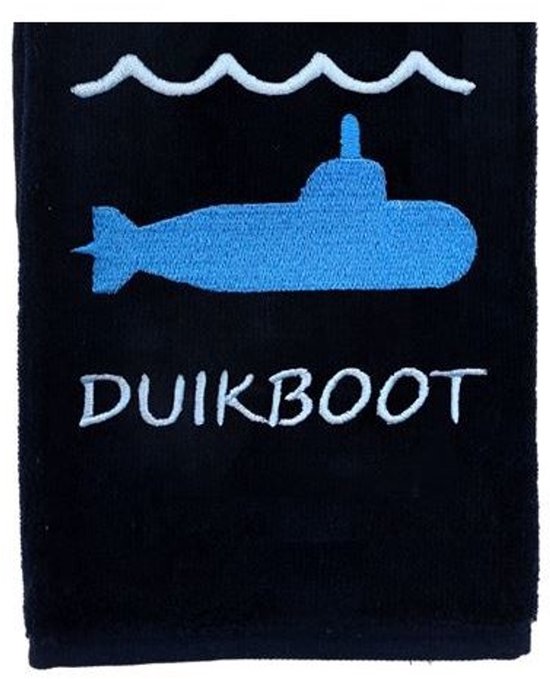 Nova Golf 'Duikboot' Golfhanddoek - Donkerblauw van Nova Golf — afbeelding 3