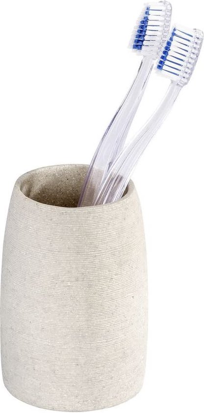 Coupe Wenko Goa Polyrésine Beige 7.4x10.5cm