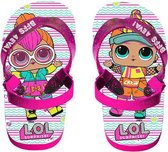 L.o.l. Surprise! Teenslippers Bffs Rubber Roze/blauw Mt 29-30