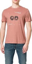 Only & Sons Off Shore LTD T-shirt Roze Kledingmaat : XL