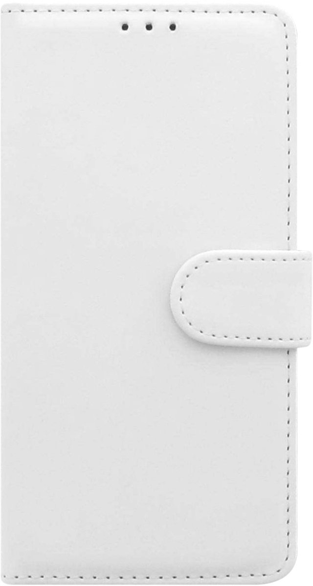 Bookcase Nokia 2.3 Hoesje Wit met Pasjeshouder