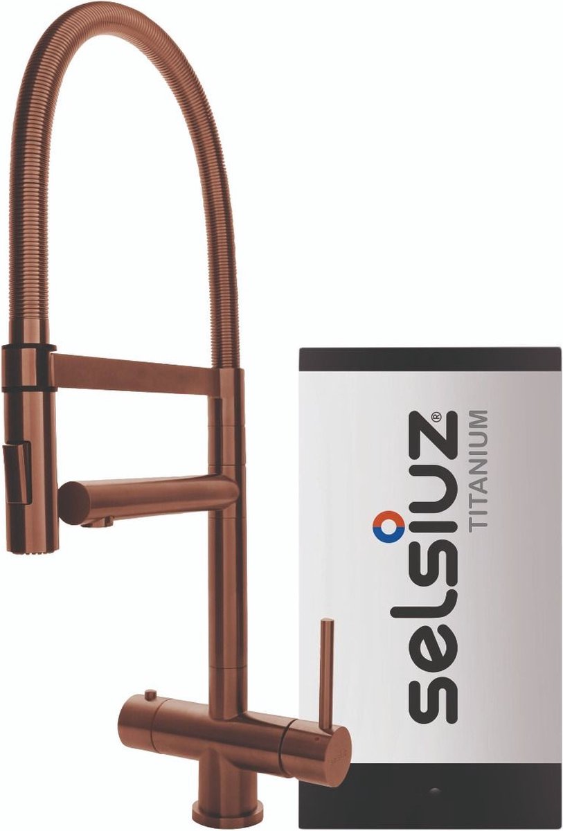 Selsiuz XL Copper / Koper met TITANIUM Single boiler