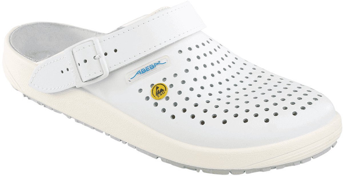 Abeba 5300 ESD werksandaal - wit maat 43