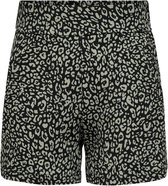 Jacqueline de Yong Broek Jdytuscon Ina Shorts Jrs 15226836 Black/leo Dames Maat - 36