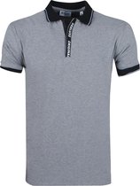 Deeluxe - Heren Polo - Model Vibes -  Met Rits - Grijs