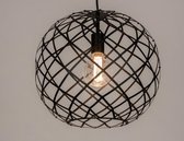 Lumidora Hanglamp 74310 - E27 - Zwart - Metaal - ⌀ 40 cm