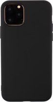 Schokbestendig Frosted TPU-beschermhoesje voor iPhone 12 mini (zwart)