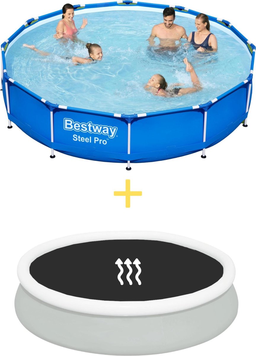 Bestway Zwembad – Steel Pro – 366 x 76 cm – Inclusief Solarzeil