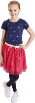 Meisjes rok tule Fuchsia | Maat 116/ 6Y