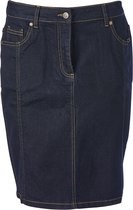 Dames rok denim knoopsluiting | Maat 42