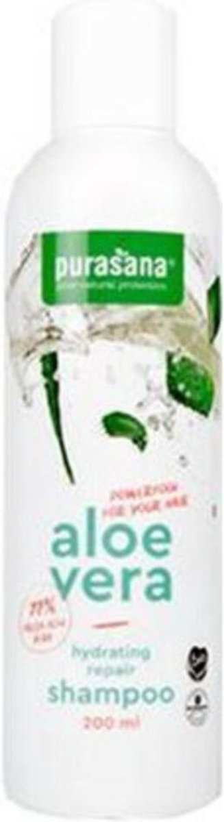 Purasana Aloë Vera Hydraterende - Herstellende Shampoo Bio 200 ml